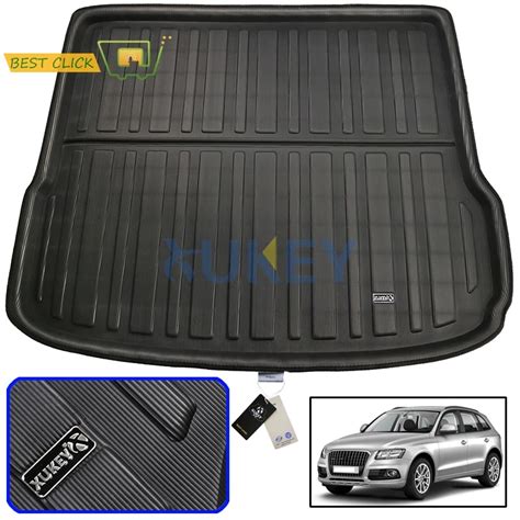 Fit For AUDI Q5 SQ5 2008 2017 Rear Trunk Tray Boot Liner Cargo Mat Pad Floor Carpet Mud Kick ...