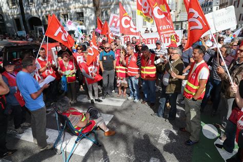 Chamb Ry Albertville Ils Protestent Contre Laugmentation De La Csg