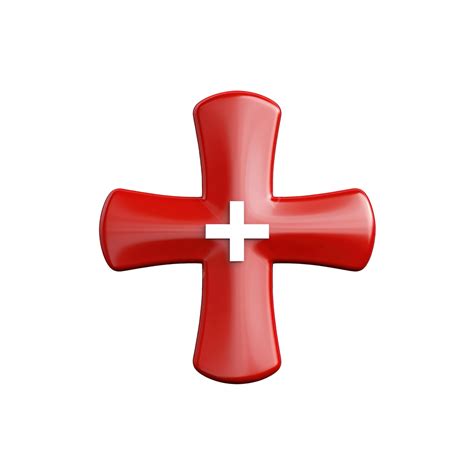 Red Cross Isolated, Cross, Isolated, Red PNG Transparent Image and ...