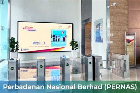 Perbadanan Nasional Berhad Pernas P Indoor Led Display At Lobby