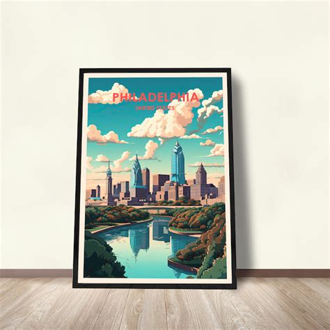 Philadelphia Poster - Etsy