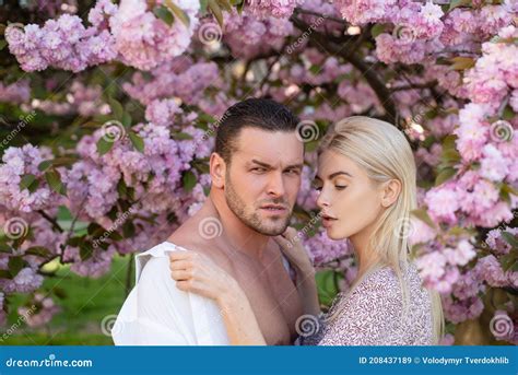 Foreplay And Love Games Of Couple Stock Image Image Of Young Outdoor 208437189