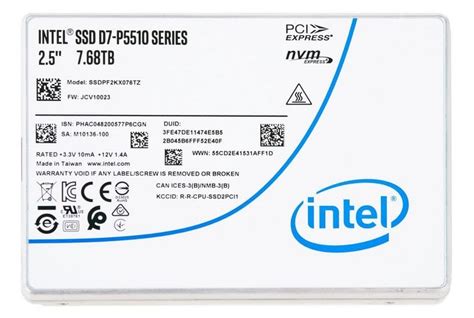 Intel SSD D7-P5510 Review: Ultra-Fast PCIe 4 Enterprise Storage ...