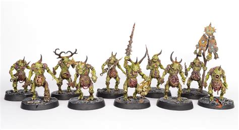 Showcase Nurgle Plaguebearers Tale Of Painters