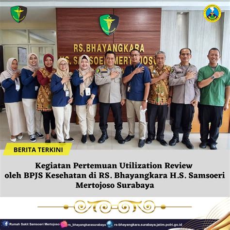 RS Bhayangkara Surabaya Pertemuan Utilization Review Oleh Bpjs