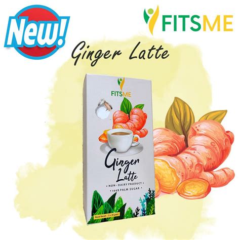 Jual Fits Ginger Latte Jahe Latte Gula Aren Murni Dairy Free White