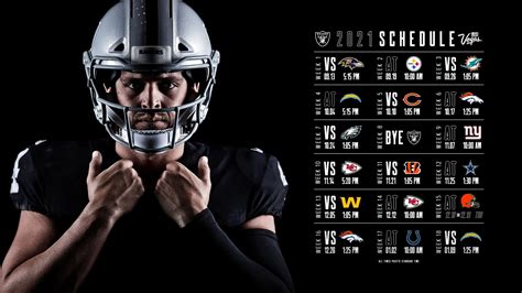 Players, media react to Raiders' 2021 schedule reveal