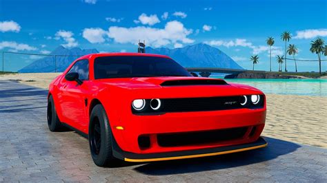 Dodge Challenger Srt Demon The Crew Motorfest Gameplay Youtube