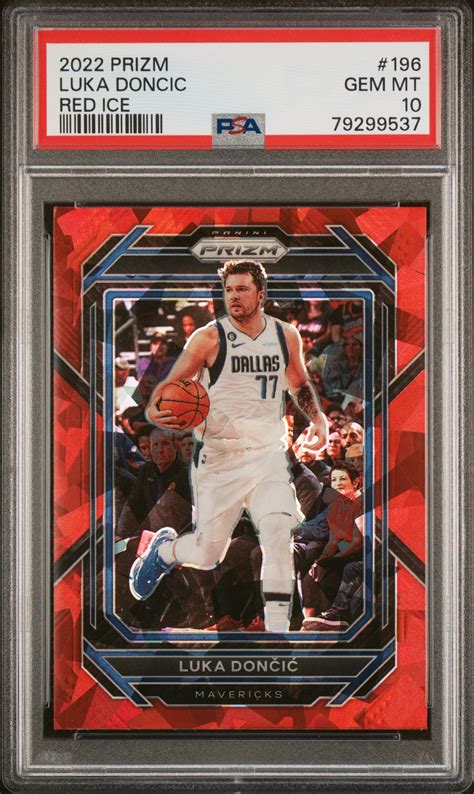 Luka Doncic Prizm Red Ice Price Guide Sports Card Investor