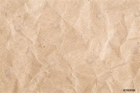 Recycle Brown Paper Crumpled Texture Old Paper Surface For Background