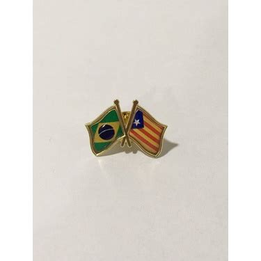 Pins Da Bandeira Do Brasil X Catalunha Shopee Brasil