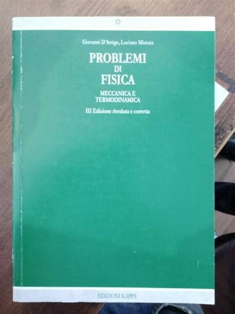 Problemi Di Fisica Meccanica E Termodinamica BookMarket5