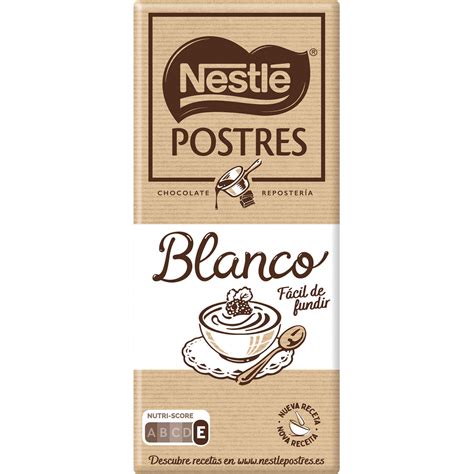 Tablete De Chocolate Branco Culinária Nestlé Sobremesas Emb 170 Gr