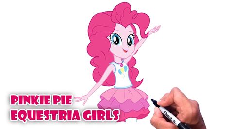 How To Draw Pinkie Pie Equestria Grils My Little Pony Youtube