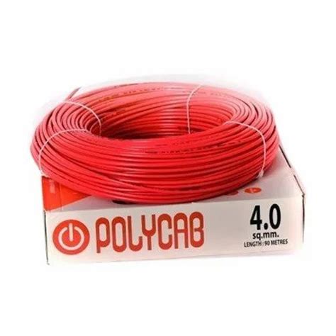 Copper Color Red Polycab House Wire At Rs 800 Roll In Jalandhar ID