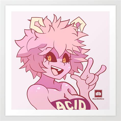 Mina Ashido Art Print By Frootsycollins Hd Phone Wallpaper Pxfuel