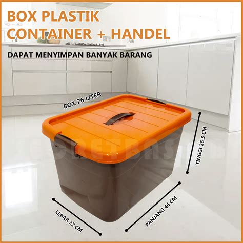 BOX CONTAINER HANDEL Pegangan Box Plastik Serbaguna Lazada