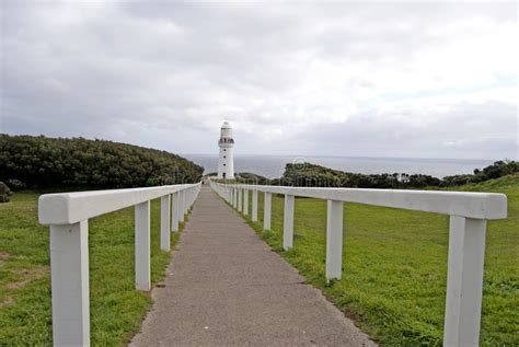 Lighthouse at Cape Otway, Great Ocean Road, Australia Stock Photo ...