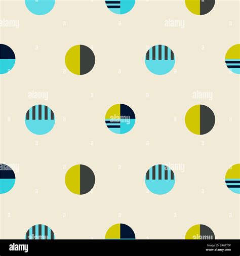 Seamless Dots Spotted Pattern Abstract Blue Green All Over Print Abstract Geometric Background