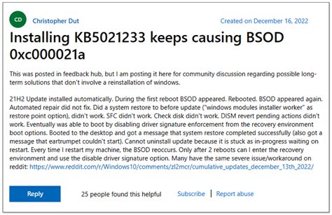 Slow Down Before Updating Microsoft Confirms Windows 10 Latest Kb5021233 Causes Blue Crash