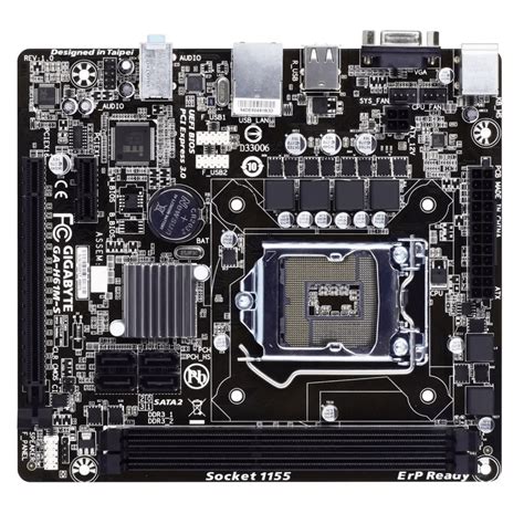 Gigabyte Ga H M S Motherboard For Intel Nd Rd Gen Processors