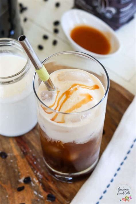 Salted Caramel Cream Cold Brew | Seeking Good Eats