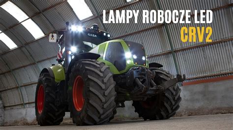 CRV2 lampy robocze LED do traktorów maszyn rolniczych i budowlanych