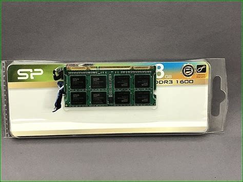 Yahooオークション シリコンパワー ノートpcメモリ Ddr3 1600 8gb 1