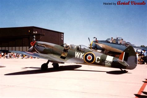 Aerial Visuals Airframe Dossier Supermarine Spitfire Tr Ixc S N