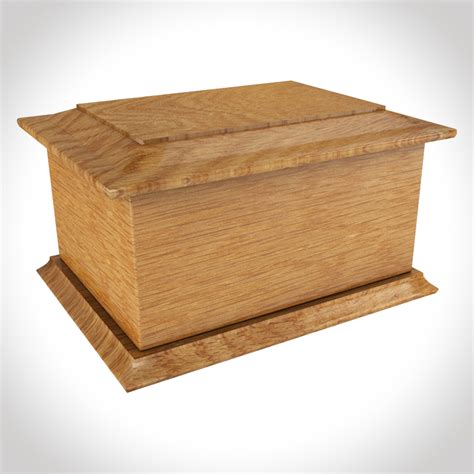 Tranquility Solid Wood Ashes Casket Ashes And Urns