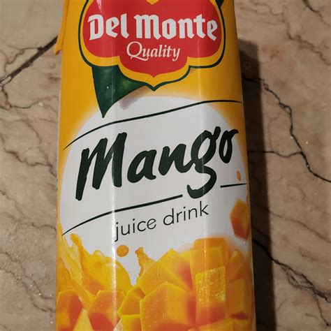 Del Monte Mango Juice Drink Reviews Abillion