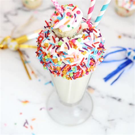 milkshake birthday cake
