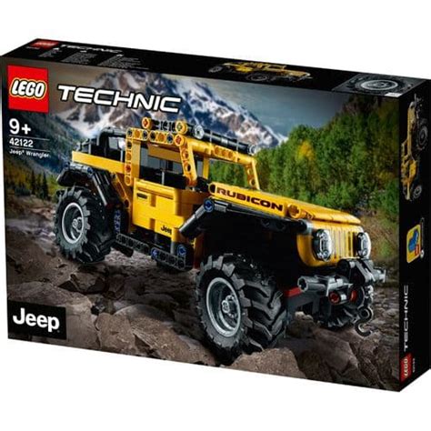 Lego Technic Jeep Wrangler 4x4 Off Road Suv Car Building Set