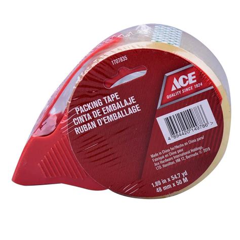 Buy Ace Packing Tape W Dispenser 48 Mm X 50 M Clear Online In Dubai