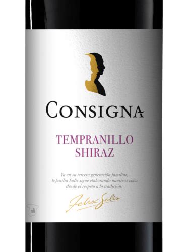 Félix Solís Consigna Tempranillo Shiraz Vivino US