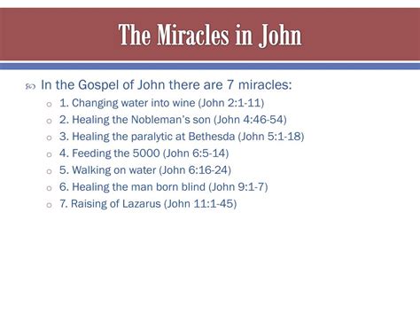 Ppt The Miracles Of Jesus Powerpoint Presentation Free Download Id