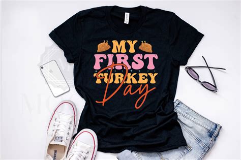 My First Thanksgiving Day Svg T Shirt Graphic By Store Hut Creative