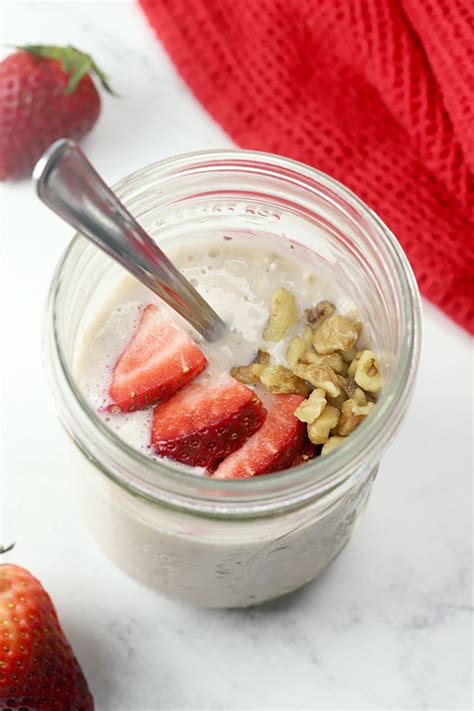 Strawberry Overnight Oats The Toasty Kitchen