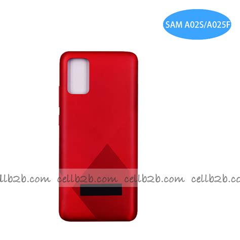 Tapa Trasera Samsung A02S A025F Rojo CELLB2B