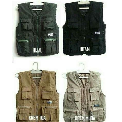 Jual Rompi Tactical Autdoor Multifungsi Rompi Cargo Banyak Saku Vest