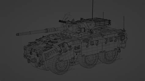 Light Tank 3D model - TurboSquid 2041251