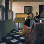 The Music Lesson (c. 1662-1665) by Jan Vermeer – Artchive