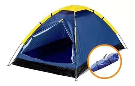 Barraca Camping Pessoas Iglu Azul Impermeavel Prova D Agua