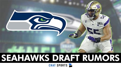 Seattle Seahawks Draft Rumors Troy Fautanu At Done Deal Draft A Qb