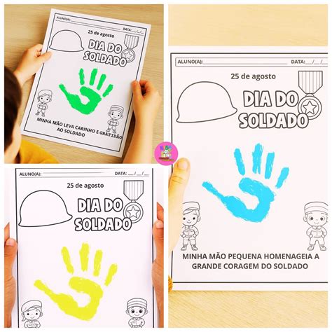 Cartaz Dia Do Soldado Educação Infantil - Dia do soldado educação infantil