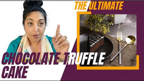 The Ultimate Chocolate Truffle Cake English Youtube