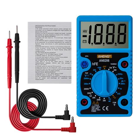 Didihou Digitale Multimeter Tester Lcd Display Vol Grandado