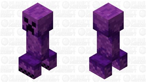 Purple Creeper Minecraft Mob Skin