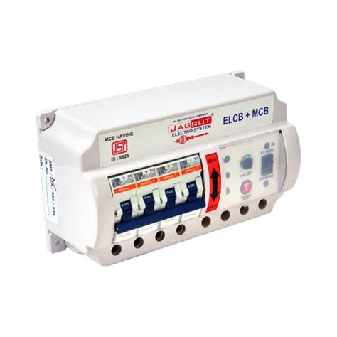 Three Phase Elcb 100 Amp Elcb Mcb Rccb Manufacturer From Ahmedabad