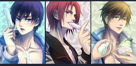 Free Ice Cream Postcard Series Set 1 By Ruri Dere On Deviantart